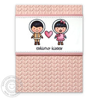 Cable Knit Embossing Folder
