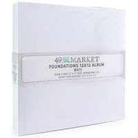 Foundations 12x12 Album - White