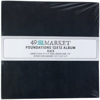 Foundations 12x12 Album - Black