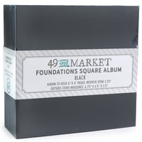 Foundations Square Album - Black