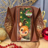 Festive Foiled Fan Card Blanks