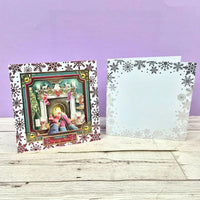 Snowflake Foiled Edge Card Blanks & Envelopes - 6" x 6"