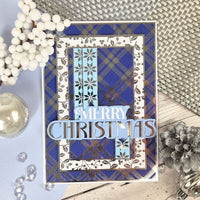 Festive Fancy Foiled Paper Pads - Stunning Silver
