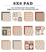 Feels Like Fall Echo Park Double-Sided Paper Pad 6"X6"