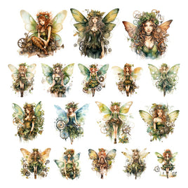 Cogwood Grove Forest Fairies Ephemera