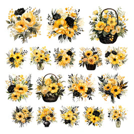 Sweet Like Sunshine Floral Ephemera