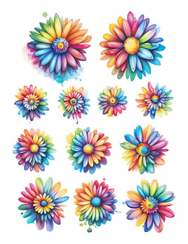Just A Splash Floral Ephemera