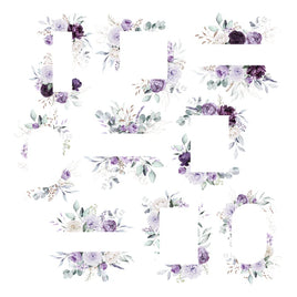 Lavender Haze Frame Ephemera