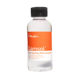 Gamsol Pure Odorless Mineral Spirits, 4.2 fl oz (125ml)