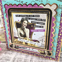 Here Come the Girls Luxury Card Toppers Kit