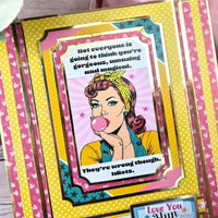 Here Come the Girls Luxury Card Toppers Kit