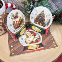 A White Christmas Snow Globe Toppers