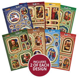 Golden Oldies - Festive Senior Moments Luxury Card Toppers Kit