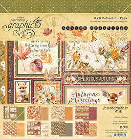 Autumn Greetings - 8X8 Collection Pack