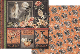 Ghostly Greetings - Double-Sided Cardstock 12"X12"
