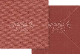 Blood Red - Double-Sided Cardstock 12"X12"