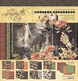 Ghostly Greetings - Graphic 45 Collection Pack 12"X12"
