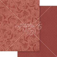 Ghostly Greetings - Graphic 45 Patterns & Solids Collection Pack 8.5"X11"