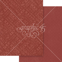 Ghostly Greetings - Graphic 45 Patterns & Solids Collection Pack 8.5"X11"