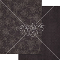 Ghostly Greetings - Graphic 45 Patterns & Solids Collection Pack 8.5"X11"