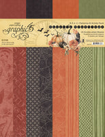 Ghostly Greetings - Graphic 45 Patterns & Solids Collection Pack 8.5"X11"
