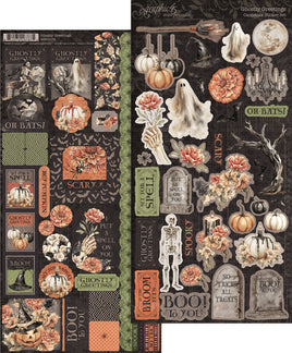 Ghostly Greetings - Graphic 45 Sticker Set