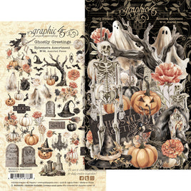 Ghostly Greetings - Graphic 45 Ephemera Set