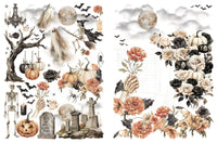 Ghostly Greetings - Graphic 45 Rub-On Transfers