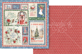 Deck The Halls - Deck The Halls Double-Sided Cardstock 12"X12"