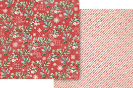 A Little Sparkle - Deck The Halls Double-Sided Cardstock 12"X12"