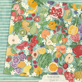 Fruit & Floral - Graphic 45 Collection 12X12 Patterned Paper