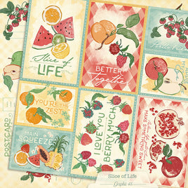 Silce of Life Journaling - Graphic 45 Collection 12X12 Patterned Paper