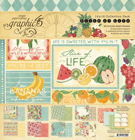 Slice of Life - Graphic 45 Collection Pack 12"X12"