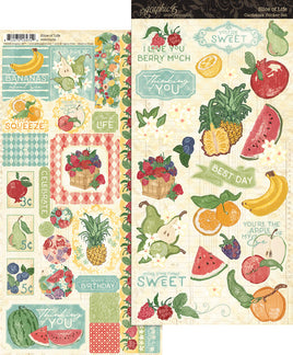 Slice of Life - Graphic 45 Sticker Sheet