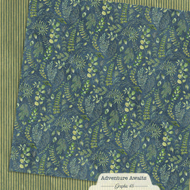 Floral Fern - Graphic 45 Collection 12X12 Patterned Paper