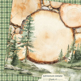 Woodland Layout - Graphic 45 Collection 12X12 Patterned Paper