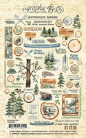 Adventure Awaits - Graphic 45 Ephemera Set