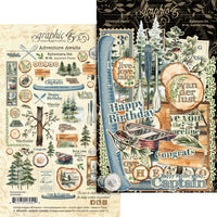 Adventure Awaits - Graphic 45 Ephemera Set