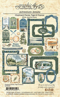 Adventure Awaits - Graphic 45 Chipboard Die-Cuts