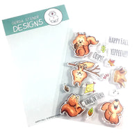 Happy Fall 4x6 Clear Stamp Set