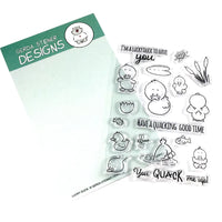 Lucky Duck 4x6 Clear Stamp Set