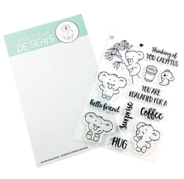 You're Koalafied 4x6 Clear Stamp Set
