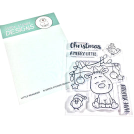 Little Reindeer 3x4 Clear Stamp Set