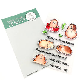 Wheek, wheek, wheek 4x6 Clear Stamp Set