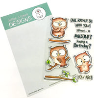 Owl Rather Be With You 4x6 Clear Stamp Set