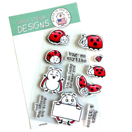 Ladybugs - 4x6 Clear Stamp