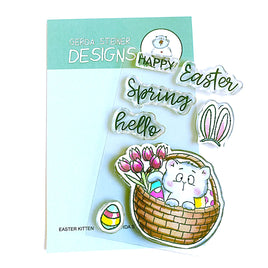 Easter Kitten - 3x4 Clear Stamp Set