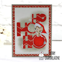 Balancing Mouse 3x4 Clear Stamp Set
