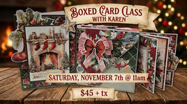 Karen's Boxed Card Class Nov 7