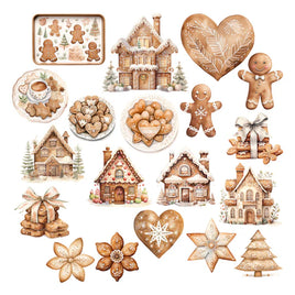 Mistletoe Lane Gingerbread Ephemera